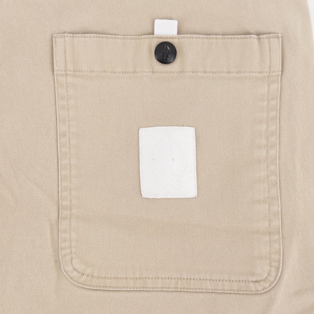 Bearded Goat Mens Small Boundless Canvas Shorts Tan Khaki Belted Gorpcore Hiking - Picture 7 of 7